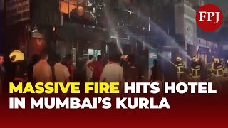 Maharashtra: Fire Breaks Out at Hotel in Mumbai’s Kurla