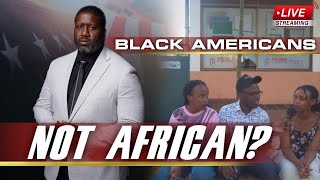 Rwandan Woman Says Black Americans Are American Not African