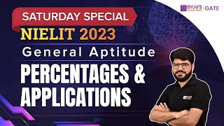 GATE 2024 | General Aptitude | Percentages & Applications | BYJU'S GATE