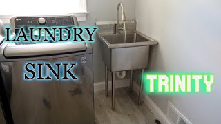 TRINITY | LAUNDRY SINK - ( Quick installation )