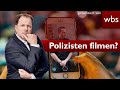 Darf ich Polizisten filmen? | Rechtsanwalt Christian Solmecke