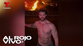 Tildan de narcisista a influencer tras publicar polémicos videos mientras California arde en llamas