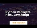 python requests html javascript
