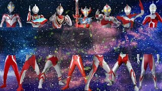 memasang badan Ultraman yang terpisah dari Kaki Ultraman