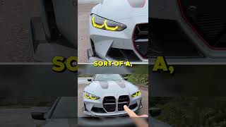 Controversial BMW M4 CSL Running Lights #shorts