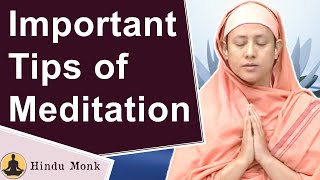 Meditation Tips for Concentration by Pravrajika Divyanandaprana - Chakra Meditation | Bhava Samadhi