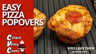 Easy Pizza Popovers - Simple Ingredient Dinner