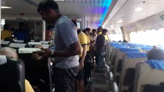 Inside Makruzz Luxurious Ferry from Portblair to Neil Island