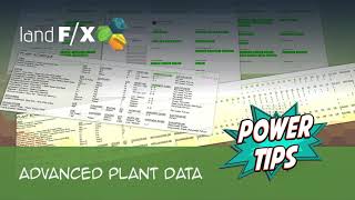 Power Tip: Advanced Plant Data