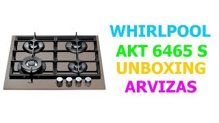 WHIRLPOOL AKT 6465 S unboxing | 4 Burner Beige Ceramic Glass Gas Hob | WHIRLPOOL 6465 S kaitlente