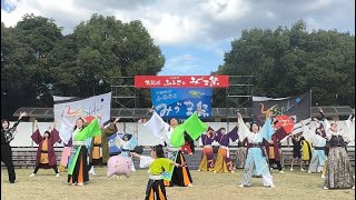 小郡たなばたよさこい（2回目）YOSAKOIみづま祭り2023