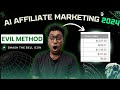 Affiliate Marketing With AI 2024 | They Will Kill Me If I Reveal This Method | $100 a Day