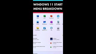 Windows 11 Start Menu #Shorts