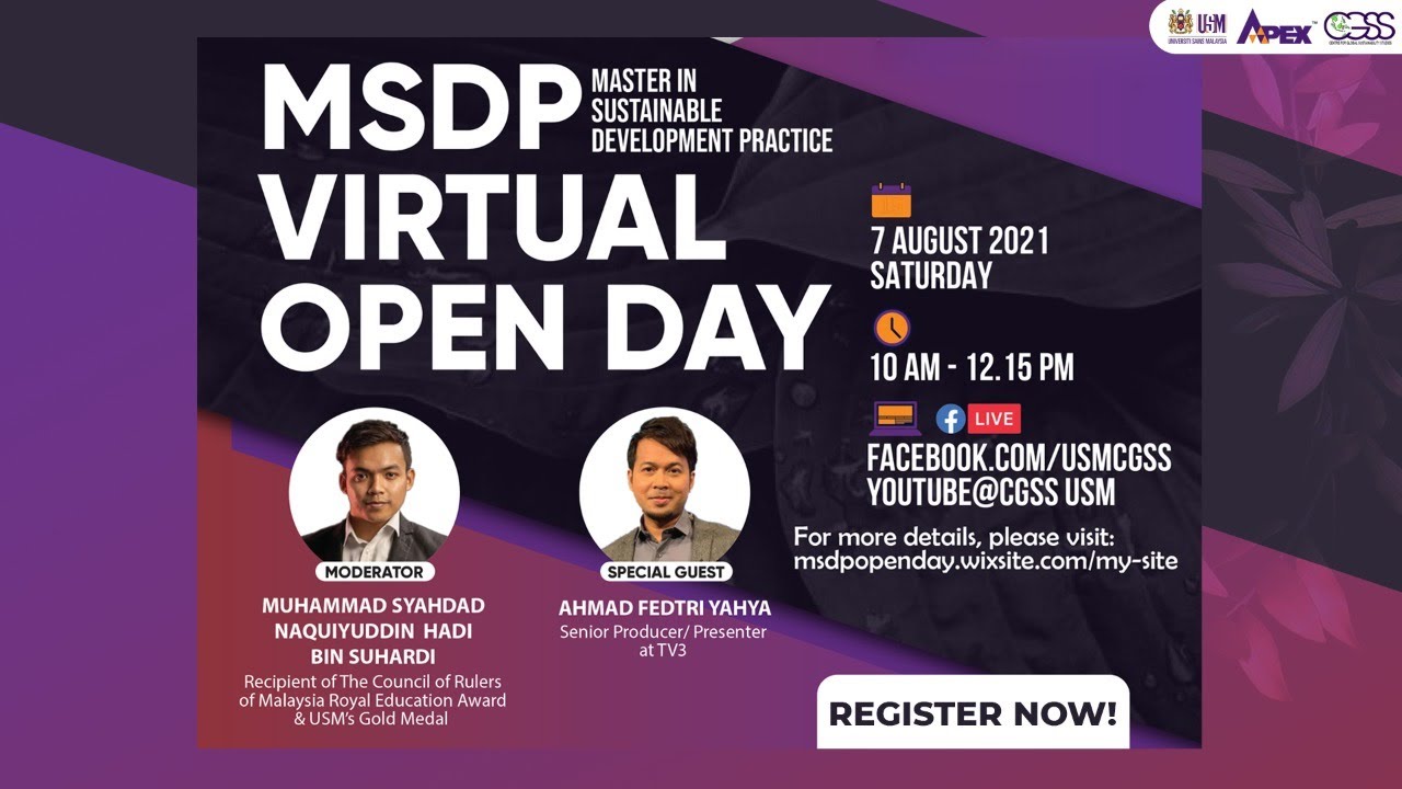 Msdp Virtual Open Day Youtube