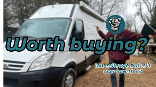 LOW MILEAGE, OLDER PANEL VAN...HMMMM? (IVECO DAILY QUICK LOOK)