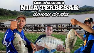 Lomba mancing nila besar - danau cirata - mabar meber season #11