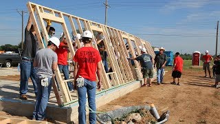 Red Raiders Raise Walls With 'Habitat For Humanity'