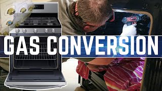 Convert Gas Range from Natural to LP | Samsung NX58R5601SS | Part 2