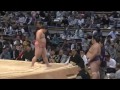 2016大相撲九州場所　七日目　宇良　対　千代丸