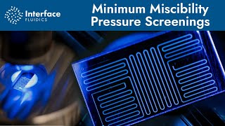 Minimum Miscibility Pressure Testing Capabilities