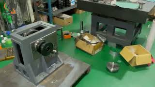 Swiss CNC Lathe Spindle Assembly and Balance Test