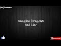 Imagine Dragons - Bad Liar lirik dan terjemahan