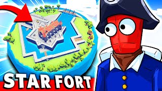 This STAR FORT is ABSOLUTELY INSANE in TABS Map Creator Update - TABS American Revolution