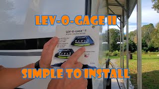 Lev - O -Gage II  A simple and easy to install level