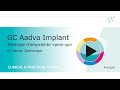 Aadva™Implant System - Technique d'empreinte 