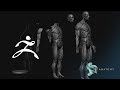 How to Sculpt Human 3d Anatomy in Zbrush Core For 3D Print (Male)