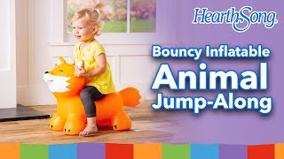 Keep Energetic Toddlers Happily Hopping on HearthSong’s Bouncy Inflatable Animal Jump-Along