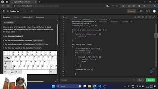 Leetcode Array Question No. 500 || Keyboard Rows