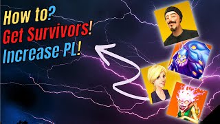 Fortnite STW - How to get Survivors🤔❓and why we need them❔❓