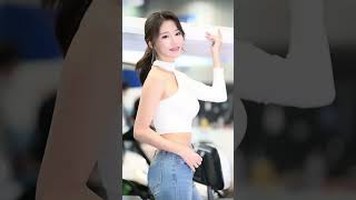 4K 레이싱모델 임솔아 Limsola 골프박람회 출사 느낌 청바지 룩북  2 2