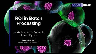 ROI in Batch Processing