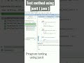 Method Testing using Junit java || software testing types #java #junit #softwaretesting #apnikaksha