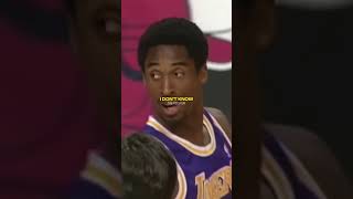 Kobe on Tim Grover