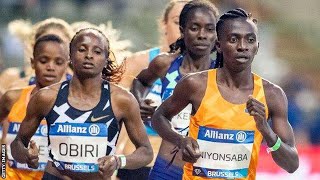Francine Niyonsaba beat Hellen Obiri in 5000m to win Diamond Trophy   Wanda Diamond League 2021