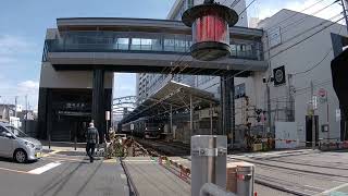 東急 奥沢駅 目黒線 踏切