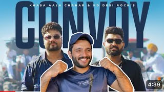 Pakistani Reaction on Convoy (Kafila)  Music Video | Khasa Aala Chahar, KD Desi Rock | Deepesh Goyal