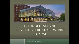 CAPS Orientation Video