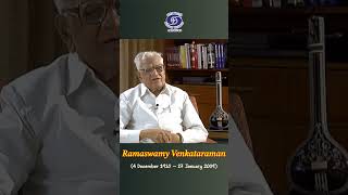 R. Venkataraman | Former President | Integrity of President