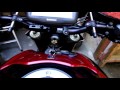 Suzuki GSX-S1000 - MRA Racing Screen & GPS Mounting Solution.