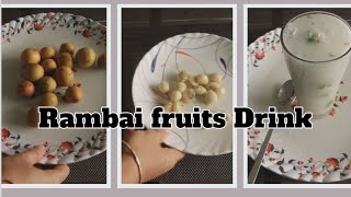 Ever try this | Rambai fruits Drink | and what it called in your local language.@zulfasjaha