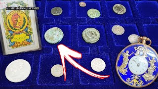 LAS MONEDAS QUE MAS ME GUSTAN DE NUMISMÁTICA SAETABIS | UN RELOJ Y CARTAS ANTIGUAS