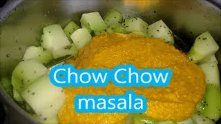 Chow Chow Gravy | Seeme Badanekayi recipe| Seema Vankaya saaru | Chayote #Visha Cooking