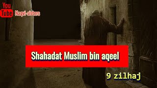 9zilhaj| shahadat Muslim bin aqeel |Mir Hassan Mir noha |WhatsApp status video by Naqvi-sisters