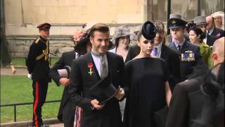 Royal Wedding: Posh and Becks at Westminster Abbey