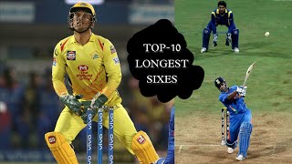 Cricket Players to hit longest Sixes | Top 10 | Be That Change | #shorts