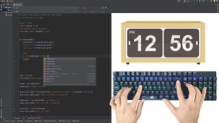 Alarm Clock with Python - ASMR Programming - No Talking